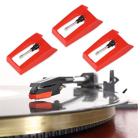 At that point it is usually worn out, which results in reduced sound quality and more wear and tear on records. . Record player needle